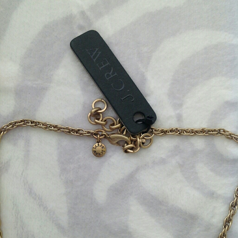 Jcrew Blue Triangle Statement Necklace - image 6